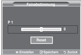 SAMSUNG LE32S86BD - Senderfeinabstimmung durchfuhren - 2