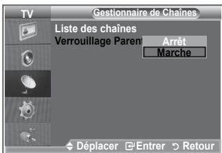 SAMSUNG LE32S86BD - Activation du verrouillage parental - 1