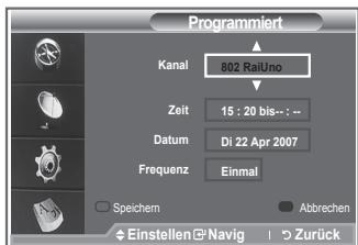 SAMSUNG LE32S86BD - Verwendend der Vormerkliste - 5