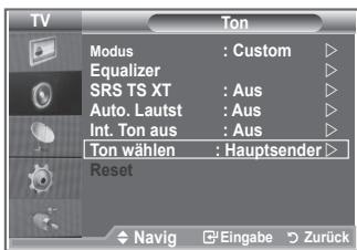 SAMSUNG LE32S86BD - Ton des PIP-Bildes wiedergeben - 1