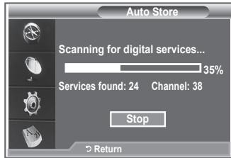 SAMSUNG LE32S86BD - Updating the Channel List Automatically - 1