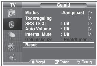 SAMSUNG LE32S86BD - De standard-geluidsinstallingen herstellen - 1