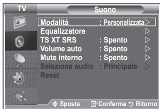 SAMSUNG LE32S86BD - Modifica dello standard audio - 1