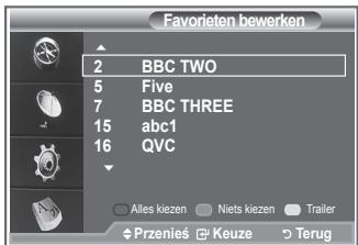 SAMSUNG LE32S86BD - U kunt deze functie wanseer u een ofeer voorkeurkanalen hebt geselecteerd. - 3
