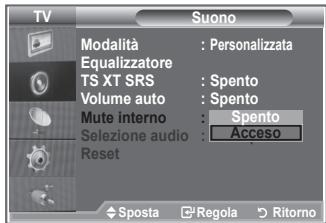 SAMSUNG LE32S86BD - Selezione di Mute interno - 2