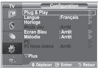 SAMSUNG LE32S86BD - Réglage de la fixation murale (LE40S8, LE46S8) (vendue séparément) - 1