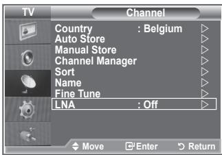 SAMSUNG LE32S86BD - Fine Tuning Channel Reception - 2