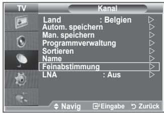 SAMSUNG LE32S86BD - Senderfeinabstimmung durchfuhren - 1