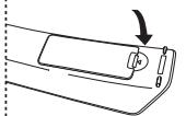 SAMSUNG LE32S86BD - Batterien in die Fernbedienung einsetzen - 3