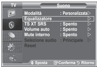 SAMSUNG LE32S86BD - Regolazione delle impostazioni audio - 1