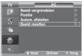 SAMSUNG LE32S86BD - De beeldinstellungen initialiseren (Beeld resetten): - 4