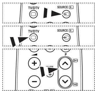 SAMSUNG LE37A557 - Selecting the Source - 3
