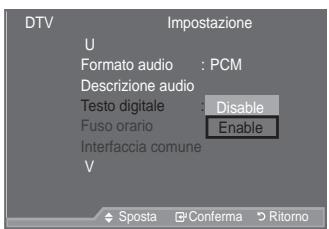 SAMSUNG LE37A557 - Selezione del testo digitale (solo GB) - 1