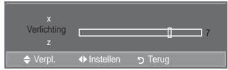 SAMSUNG LE37A557 - Aangepast beeld instellen - 2