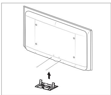 SAMSUNG LE37A557 - Anbringen der Wandhalterung - 1