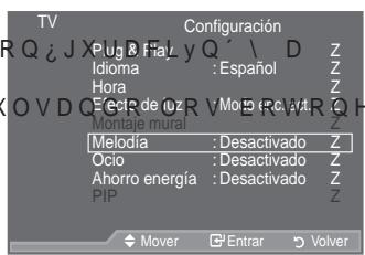 SAMSUNG LE37A557 - Elección del idioma - 5