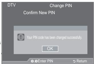 SAMSUNG LE37A557 - Setting up the Parental Lock - 4