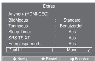 SAMSUNG LE37A557 - Tonmodus wahlen - 1