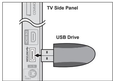 TV Side Panel USB Drive