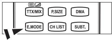 B24 TTX/MIX P,SIZE DMA E,MODE CH LIST SUBT.