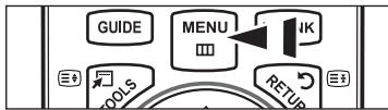 SAMSUNG LE37A626 - Viewing the Menus - 1
