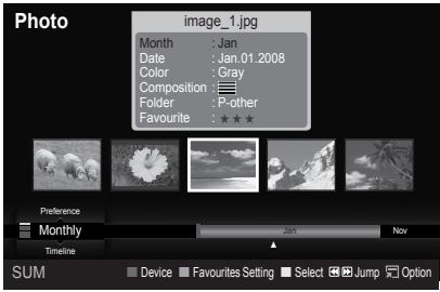 Photo image_1.jpg Month : Jan Date : Jan.01.2008 Color : Gray Composition : Folder : P-other Favourite : ★★★ Preference Monthly Timeline SUM Device Favourites Setting Select Jump Option