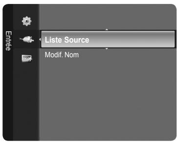 Liste Source Modif. Nom