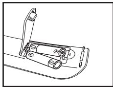 SAMSUNG LE37A626 - Installing Batteries in the Remote Control - 2