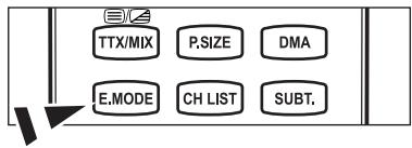 B24 TTX/MIX P,SIZE DMA E,MODE CH LIST SUBT.