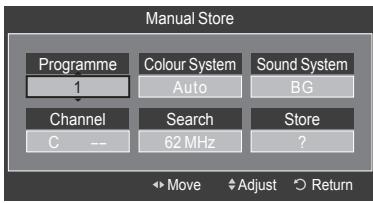 SAMSUNG LE37A626 - Analogue Channel - 2