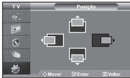 TV Posição Mover Enter Voltar