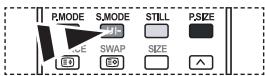 P.MODE S.MODE STILL P.SIZE MODE SWAP SIZE