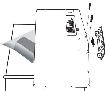 SAMSUNG LE37R72B - Instalar o kit de montagem na parede - 1