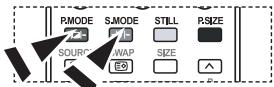 P.MODE S.MODE STILL R.SIZE SOURCE WAP SIZE