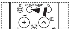 TV CH MGR SLEEP PC + MUTE 3-1