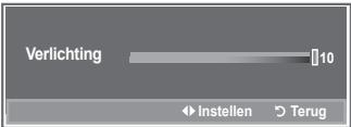 Verlichting 10 Instellen Terug
