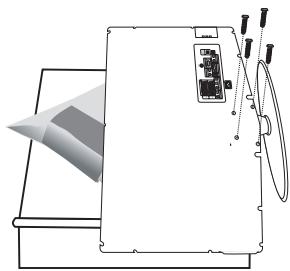 Diagram of a camera setup with lens, screen, and camera components (no text or labels)