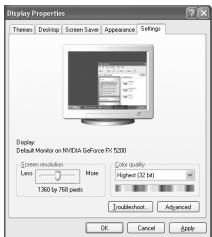 SAMSUNG LE37R81B - A (Windows XP alapú) számítógépes szoftver beállítása - 1