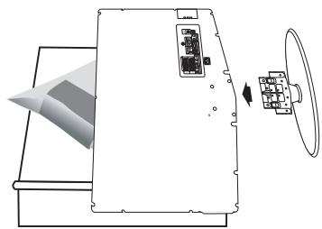 SAMSUNG LE37R81B - Installazione del piedistallo - 1