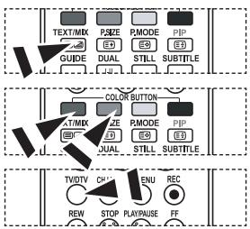 SAMSUNG LE37R88BD - Teletekstpagina selecteren via Fastekst - 1