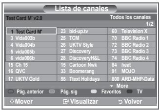Lista de canales Test Card M' v2.0 Todos los canales 1/2 1 Test Card M' 23 bid-up.tv 60 Television X 3 Vida003b 25 TCM 70 BBC Radio 1 4 Vida004b 26 UKTV Style 72 BBC Radio 2 5 vida005b 27 Discovery 73 BBC Radio 3 6 vida006b 28 DiscoveryH&L 74 BBC Radio 4 15 Ch 15 15 Cartoon Nwk 84 heat 16 QVC 33 Boomerang 91 MOJO 17 UKTV Gold 55 Text Holidays 800 ARD-MHP-Data More Pág. anterior Pág. sig Favoritos TV Mover Visualizar Volver