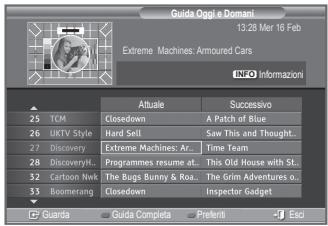 Guida Oggi e Domani 13:28 Mer 16 Feb Extreme Machines: Armoured Cars INFO Informazioni Altuale Successivo 25 TCM Closedown A Patch of Blue 26 UKTV Style Hard Sell Saw This and Thought... 27 Discovery Extreme Machines: Ar... Time Team 28 Discovery... Programmes resume at... This Old House with St... 32 Cartoon Nwk The Bugs Bunny & Roa... The Grim Adventures o... 33 Boomerang Closedown Inspector Gadget Guarda Guida Completa Preferiti Eso