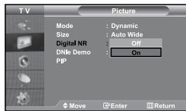 SAMSUNG LE37S71B - Digital Noise Reduction - 1