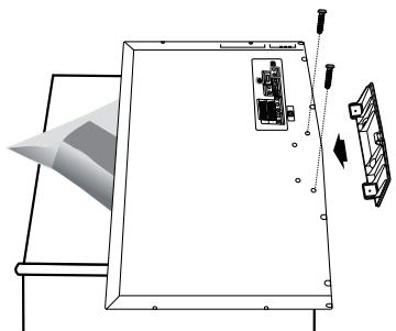 SAMSUNG LE37S71B - Instalar o kit de montagem na parede - 1