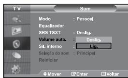 SAMSUNG LE37S71B - Ajustar Automaticamente o Volume - 1