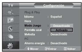 SAMSUNG LE37S71B - Uso del Modo Juego - 1
