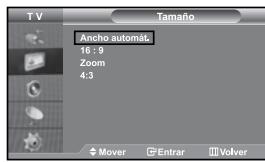 SAMSUNG LE37S71B - Selección del Tamanó de laImagen - 1