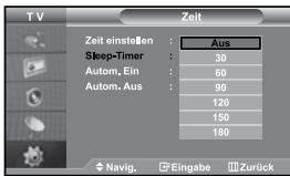 SAMSUNG LE37S71B - Sie konnen die Uhr des Fernsehers einstehen. Dann wird die aktuelle Uhrzeit angezeigt, wenn Sie die Taste "INFO" drücken. Sie müssen die Uhr stellen, wenn Sie die automatischen Zeitschaltuhren verwenden möhen. - 1