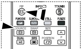 SAMSUNG LE37S71B - Affichage de l'image dans l'image (PIP) - 2