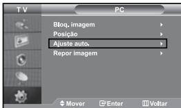 SAMSUNG LE37S71B - Alteracao da posicao da imagem (Posicao): - 1